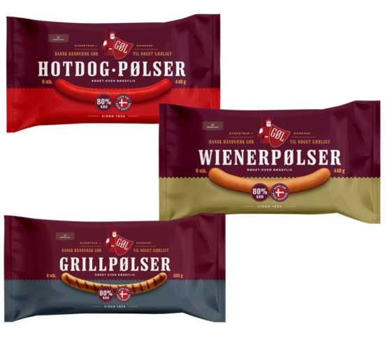 Begrænset parti. 420-440 g. Kg-pris maks. 69,05. Frit valg.