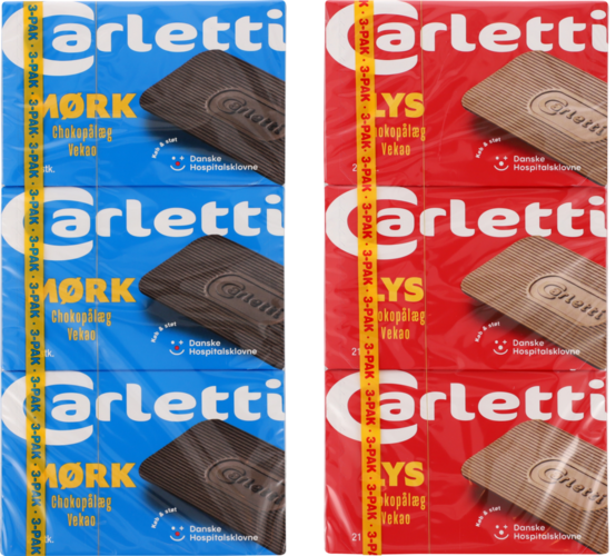 Begrænset parti. 221 g. Kg-pris 131,22. Frit valg.