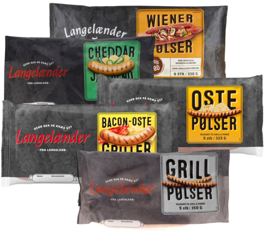 Begrænset parti. 325-360 g. Kg-pris maks. 67,69. Frit valg.