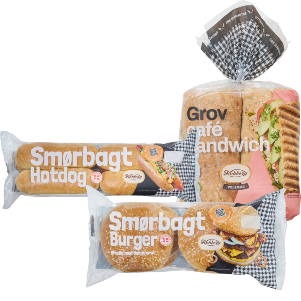 Kohberg smørbagt fastfoodbrød
