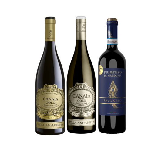 Veneto eller Apulien, Italien.

Før-pris 119,95. 75 cl. Literpris 66,67. Frit valg.