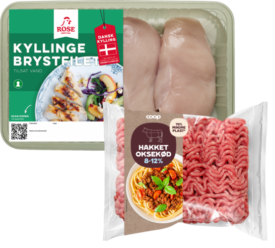 600-1000 g. Kg-pris maks. 115,00. Frit valg.