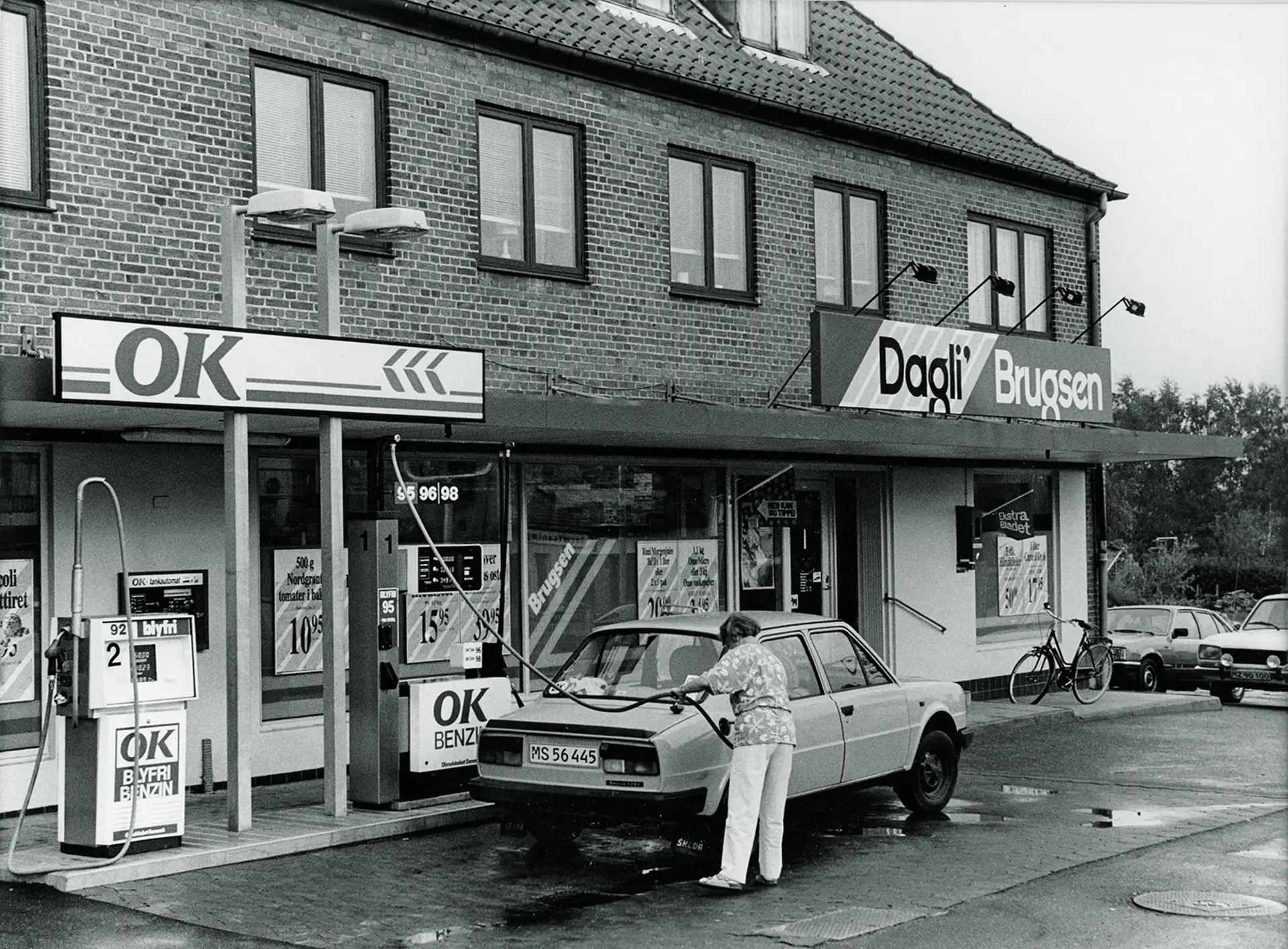 Dagli'Brugsen i gamle dage 